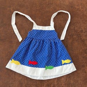 Blue sailor dress, florence eiseman, 2T size, gently used
